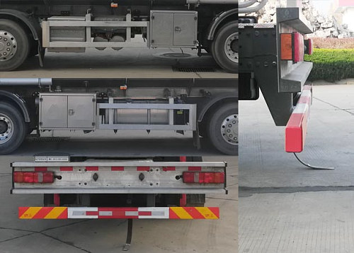 綠葉牌JYJ5326GYYF鋁合金運(yùn)油車(chē)公告圖片