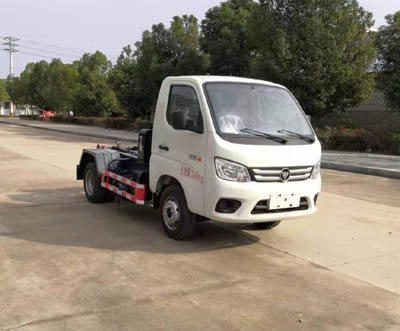 旺龙威牌WLW5030ZXXB车厢可卸式垃圾车公告图片