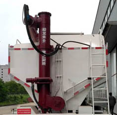 聚塵王牌HNY5250ZSLL6散裝飼料運輸車公告圖片