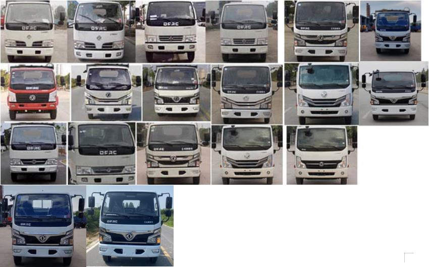 旺龍威牌WLW5070ZLJE6自卸式垃圾車公告圖片