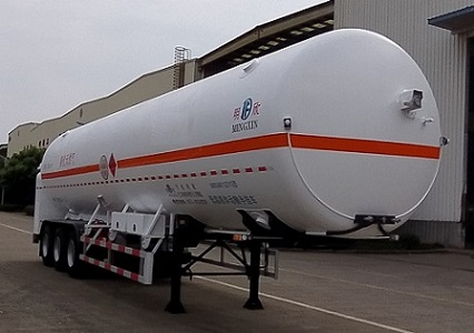 明欣牌13.2米24.1吨3轴低温液体运输半挂车(NMX9401GDYG)