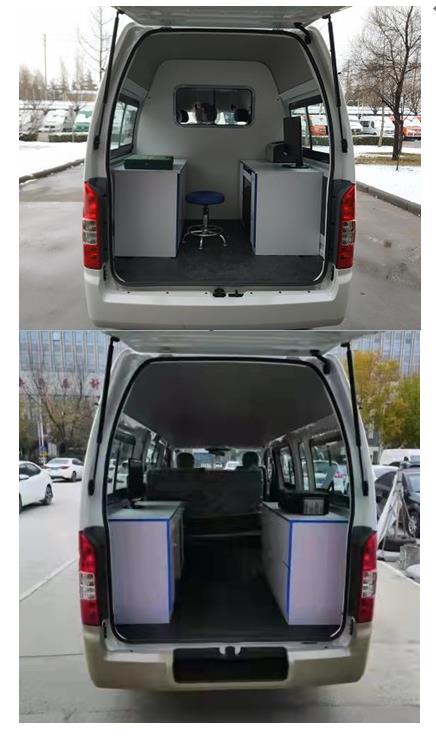 福田牌BJ5049XDW-F6流動(dòng)服務(wù)車(chē)公告圖片