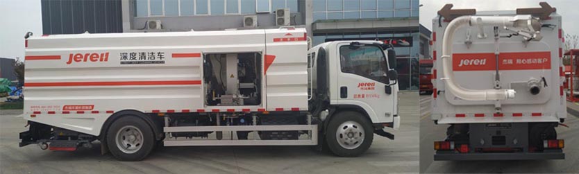杰瑞牌JR5110TWQ道路污染清除車公告圖片