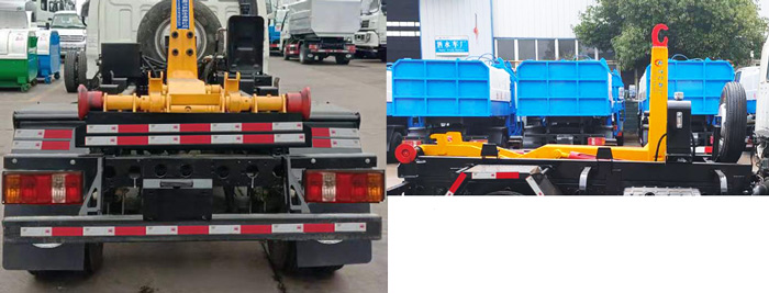 程力威牌CLW5046ZXXB6車廂可卸式垃圾車公告圖片