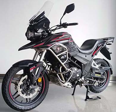 赛科龙牌SR400GY-2A两轮摩托车图片