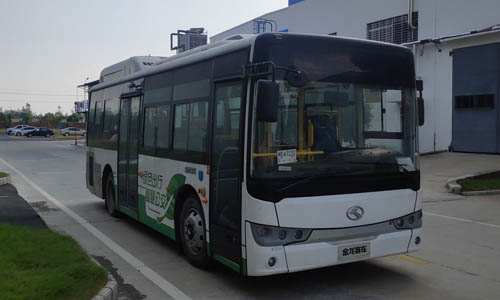 金龙牌8.5米15-30座插电式混合动力城市客车(XMQ6850AGCHEVD61)