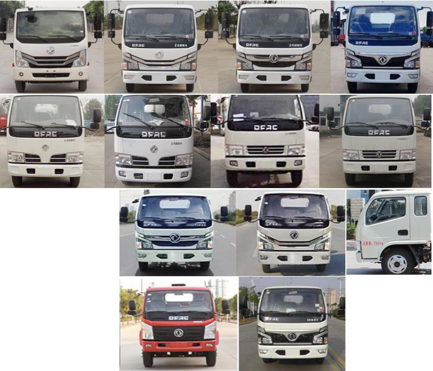 旺龍威牌WLW5070ZXLE廂式垃圾車公告圖片