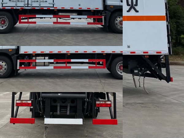 楚勝牌CSC5185XRQ6易燃?xì)怏w廂式運(yùn)輸車公告圖片