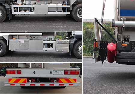 凌宇牌CLY5261GYYC2鋁合金運油車公告圖片