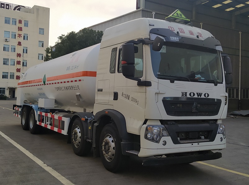 明欣牌NMX5320GDYN低溫液體運(yùn)輸車公告圖片