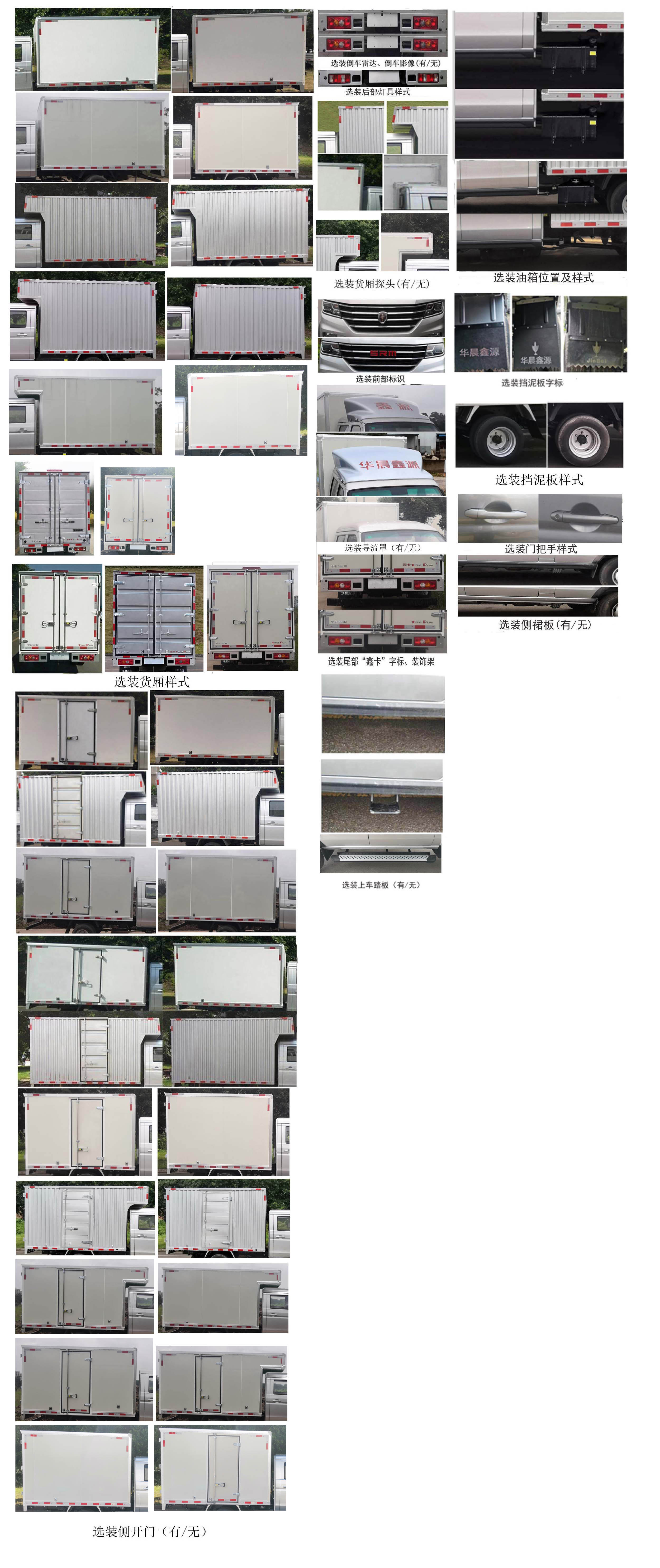 鑫源牌JKC5034XXYS6X1厢式运输车公告图片