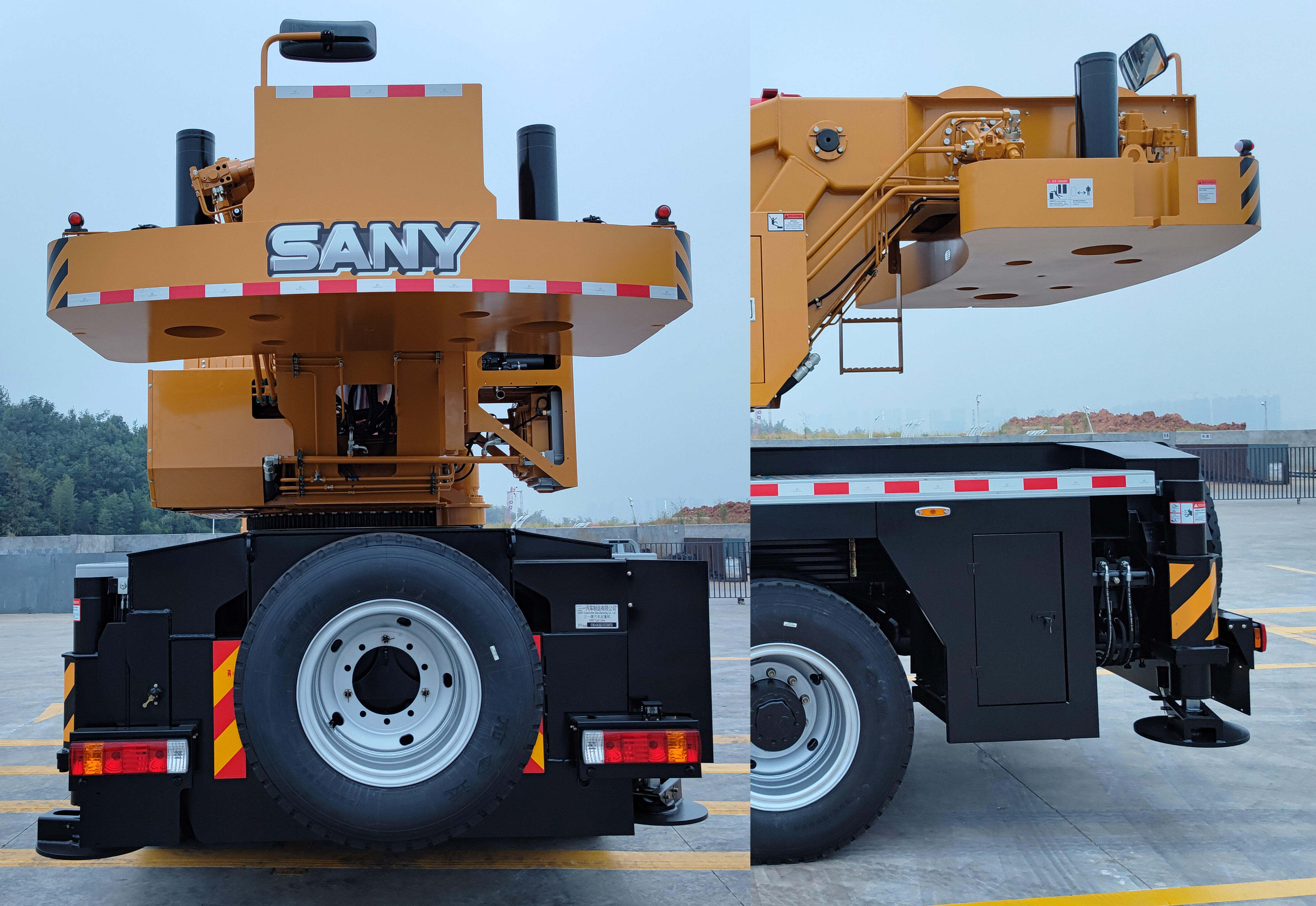 三一牌SYM5456JQZ(STC550T5)汽車起重機公告圖片