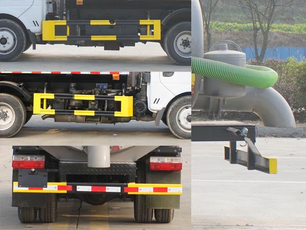 凱力風(fēng)牌KLF5040GXEE6吸糞車公告圖片