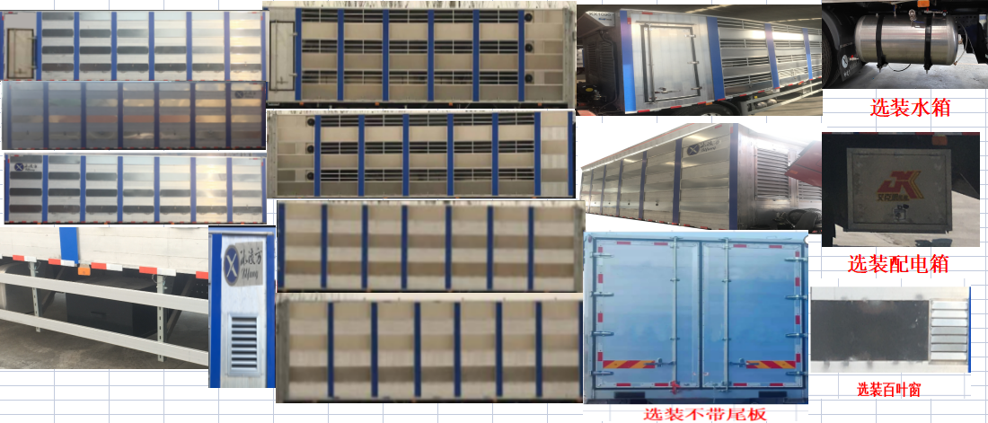 冰凌方牌QYK5182XCQZ1雏禽运输车公告图片