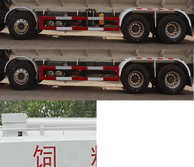 運(yùn)力牌LG5311ZSLZ6散裝飼料運(yùn)輸車公告圖片