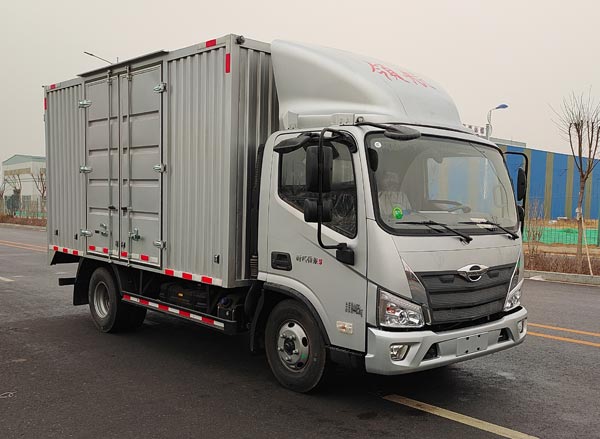 福田牌BJ5044XXY9JDA-10廂式運(yùn)輸車公告圖片