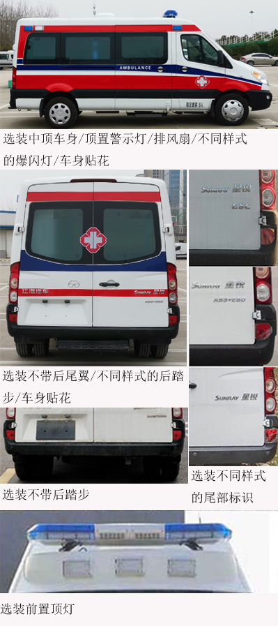 江淮牌HFC5049XJHKMS救護(hù)車公告圖片