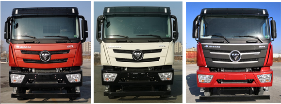 歐曼牌BJ5319GFLY6GRL-01低密度粉粒物料運輸車公告圖片