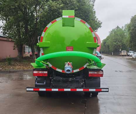 潔麗牌JLH5070GXWE吸污車公告圖片