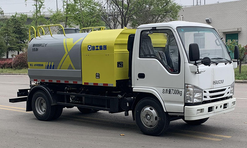 徐工牌XGH5070GQXQ6下水道疏通清洗車公告圖片