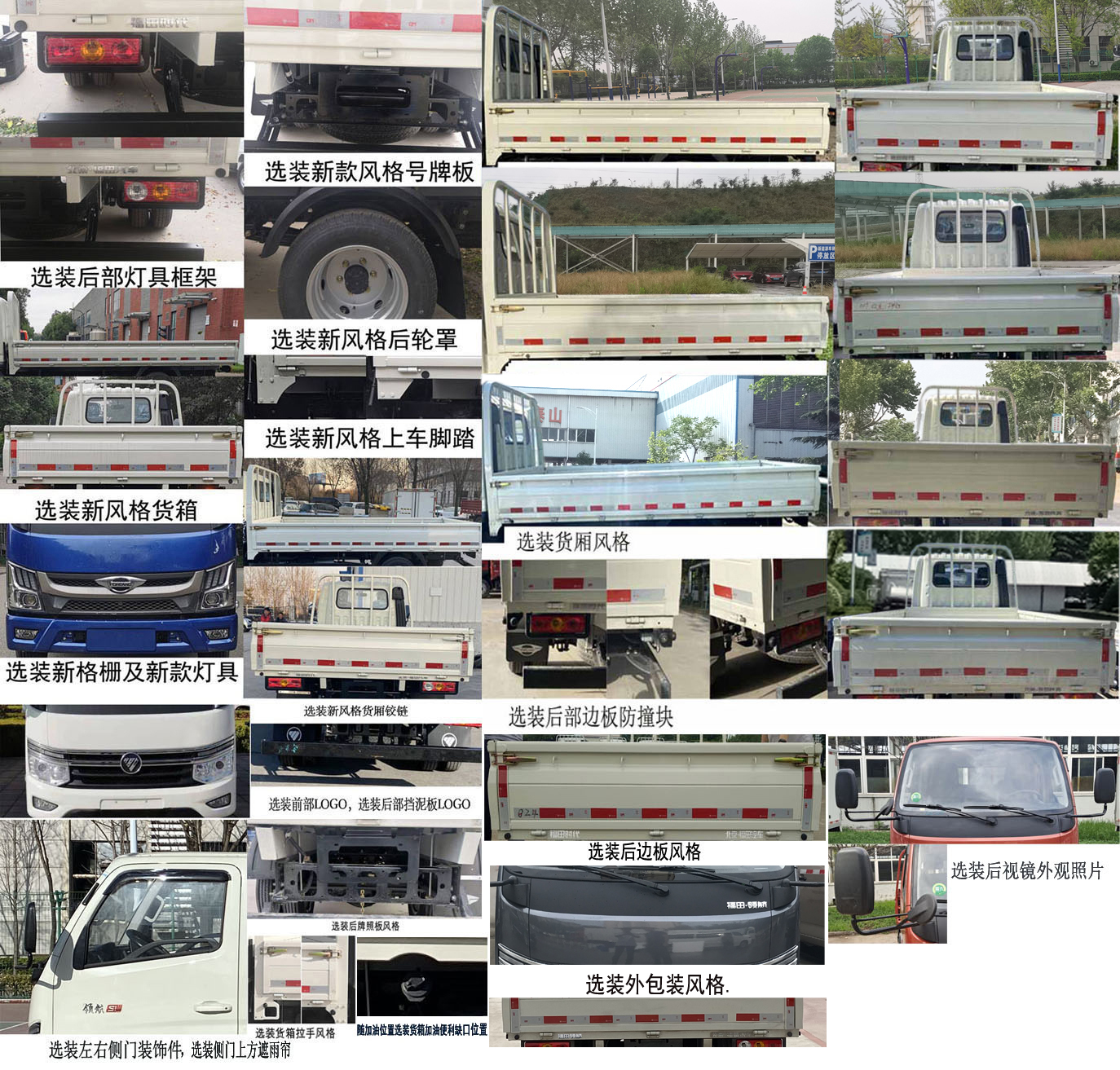 福田牌BJ1035V4AV6-06载货汽车公告图片