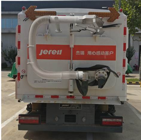 杰瑞牌JR5120TWQBEV纯电动道路污染清除车公告图片