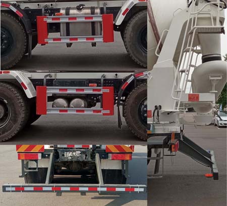 亞特重工牌TZ5310GJBDFCFT混凝土攪拌運輸車公告圖片