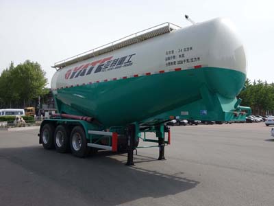 亚特重工牌8.7米34吨3轴散装水泥运输半挂车(TZ9400GSN)