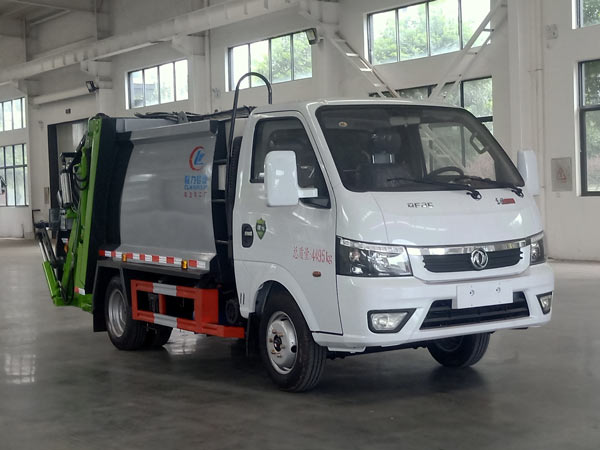 程力威牌CLW5040ZYSDP壓縮式垃圾車公告圖片