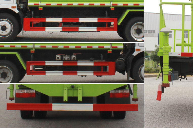 東風牌EQ5125GPS8CDCAC綠化噴灑車公告圖片