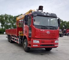 睿阁牌JMR5240JSQDR01随车起重运输车