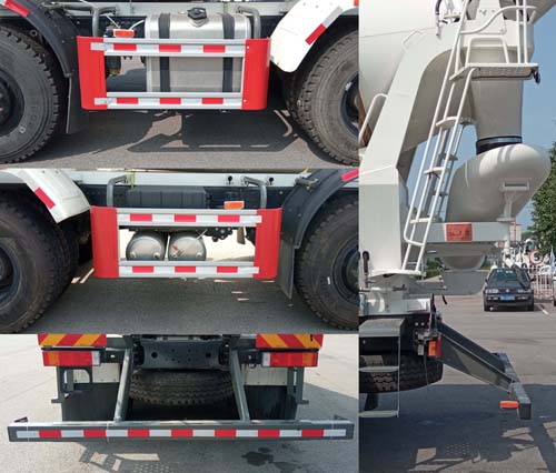 亞特重工牌TZ5310GJBDFDFA混凝土攪拌運輸車公告圖片