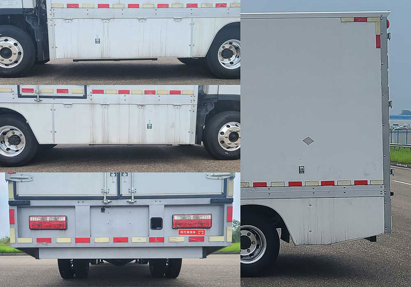 現(xiàn)代牌CHM5045XXYZDC33BEV純電動廂式運輸車公告圖片