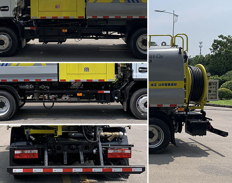 徐工牌XGH5120GQXD6下水道疏通清洗車公告圖片