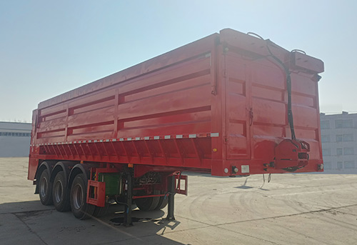 鲁玺牌10.4米31.8吨3轴散装粮食运输半挂车(LXP9401ZLS)