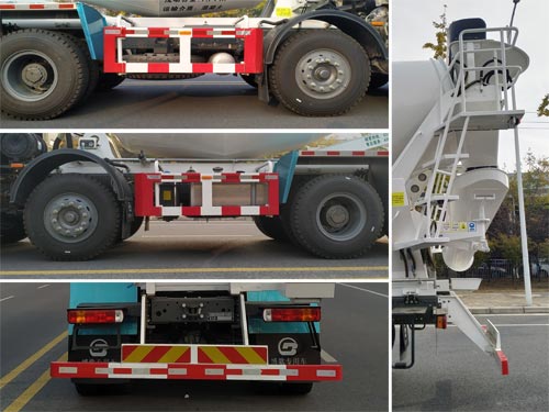 仁拓博歌牌ZBG5312GJB3076混凝土攪拌運(yùn)輸車公告圖片
