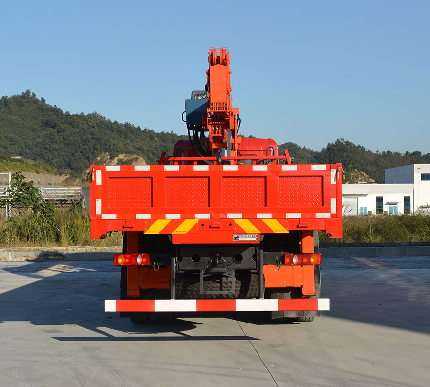 匯合牌HHH5250JSQZD6隨車起重運輸車公告圖片