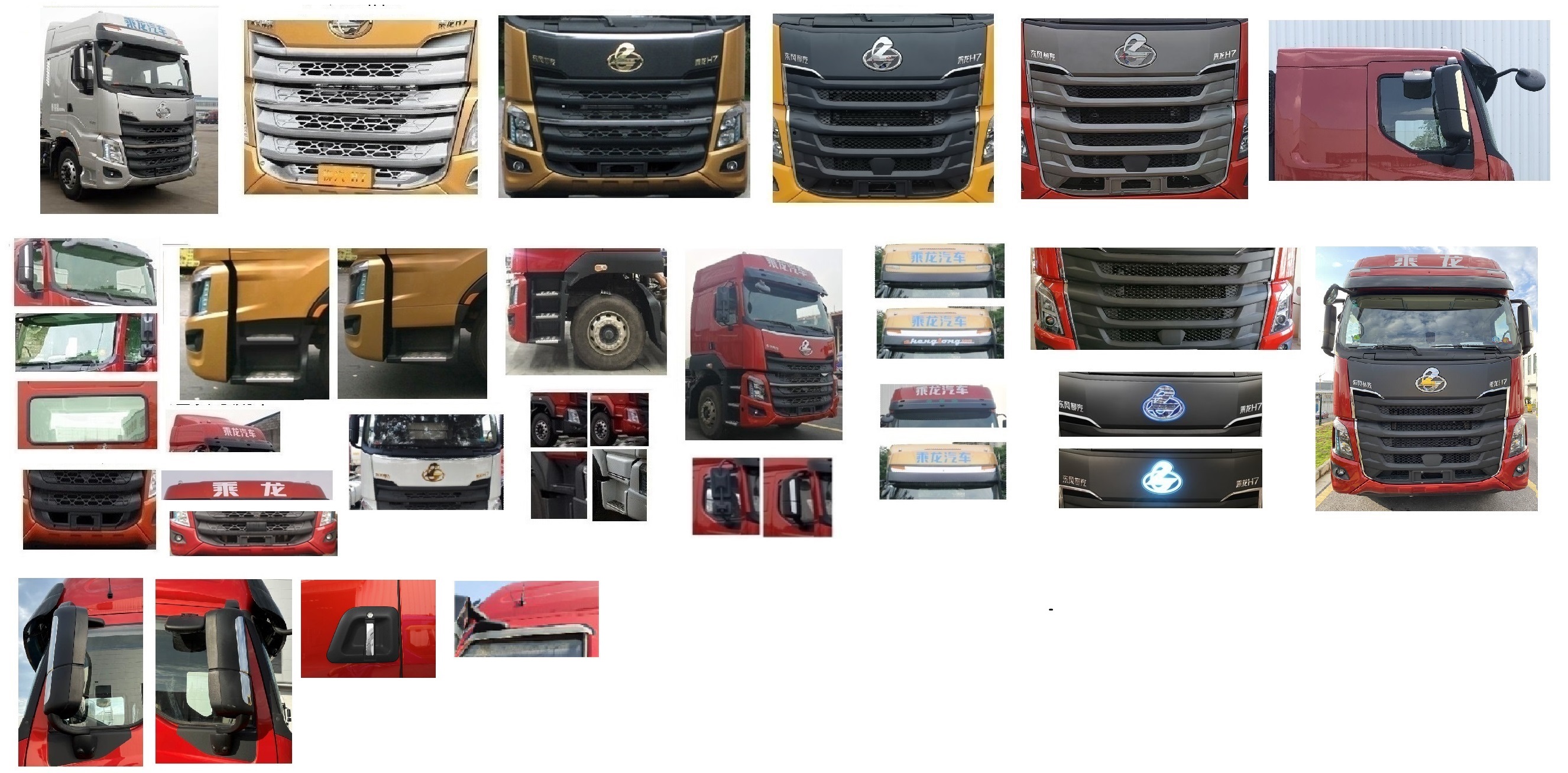 乘龍牌LZ5251CCQH5CC1畜禽運(yùn)輸車公告圖片