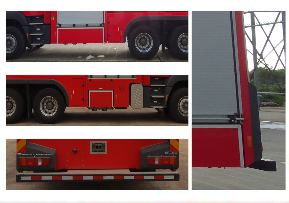 振翔牌MG5280GXFSG120/F6水罐消防車(chē)公告圖片