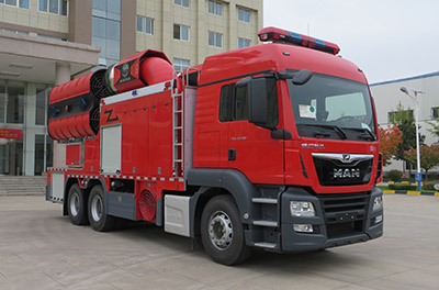 银河牌BX5250TXFPY218/M6排烟消防车公告图片