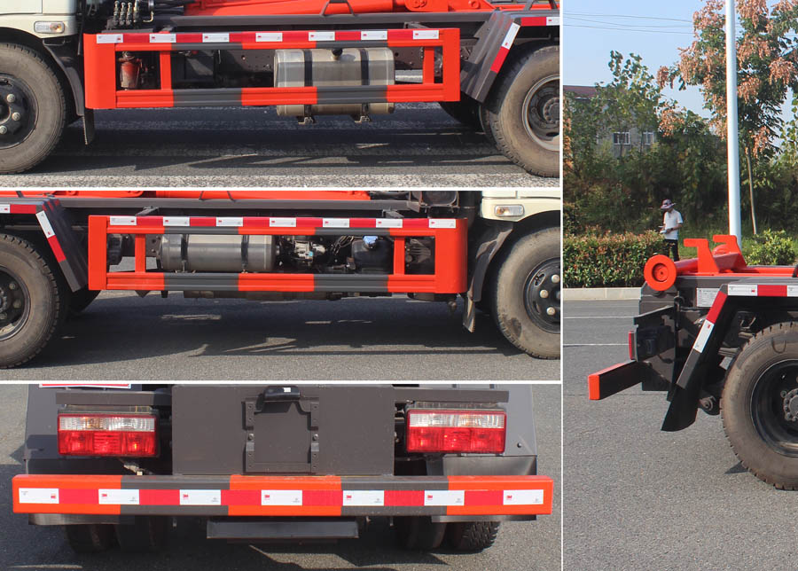 力海通牌HLH5070ZXXFD6車廂可卸式垃圾車公告圖片