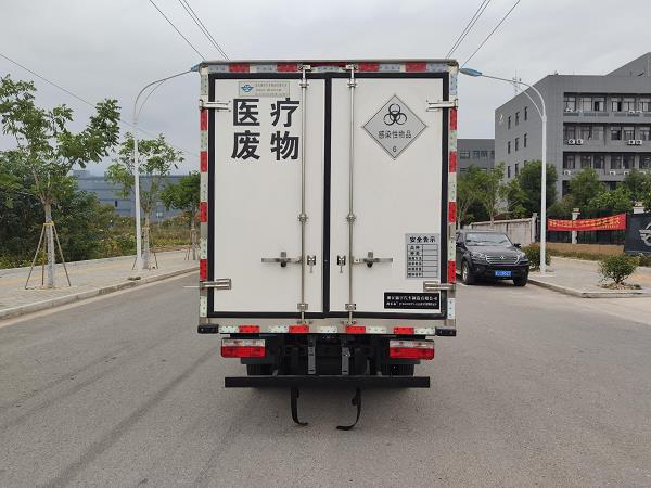 凱樂(lè)泰牌JYA5030XYY-EQ1醫(yī)療廢物轉(zhuǎn)運(yùn)車公告圖片