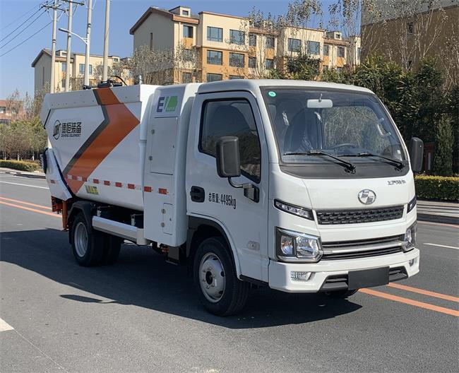 環(huán)科德恒牌LDH5040ZZZEV純電動自裝卸式垃圾車公告圖片