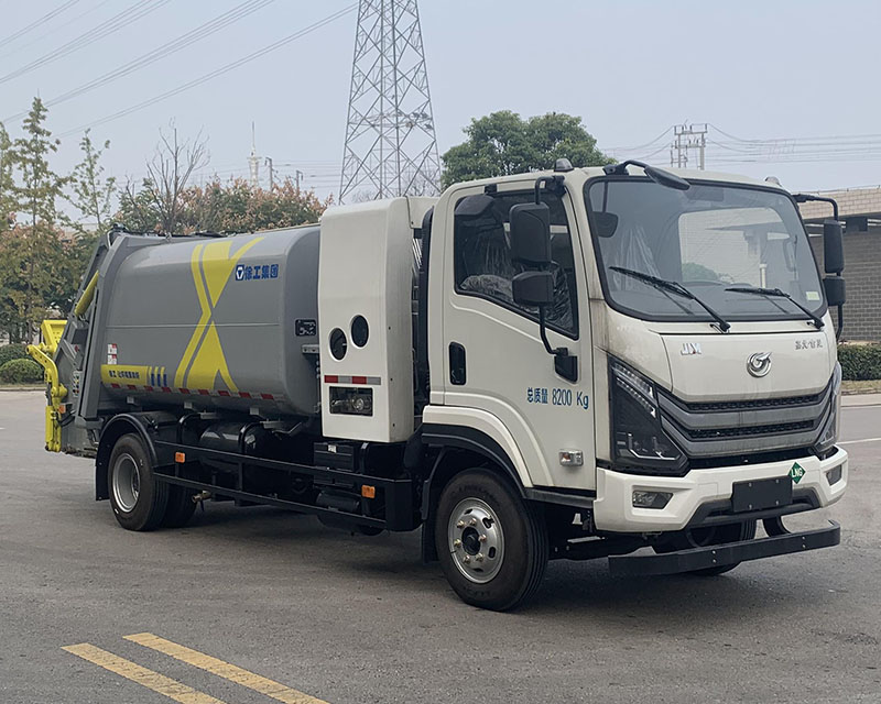 徐工牌XGH5080ZYSY6NG壓縮式垃圾車公告圖片