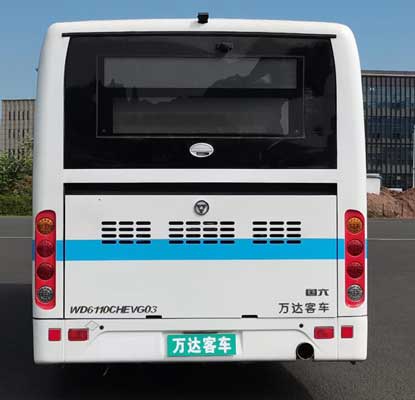 万达牌WD6110CHEVG03插电式混合动力城市客车公告图片