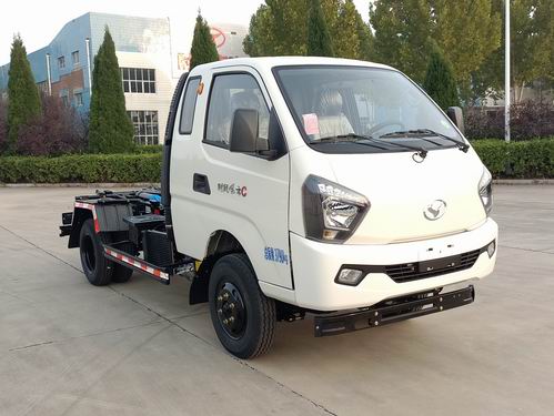 時(shí)風(fēng)牌SSF5046ZXXDJ42YD車廂可卸式垃圾車公告圖片