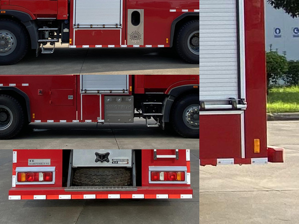 楚勝牌CSC5190GXFPM80/Z6泡沫消防車公告圖片