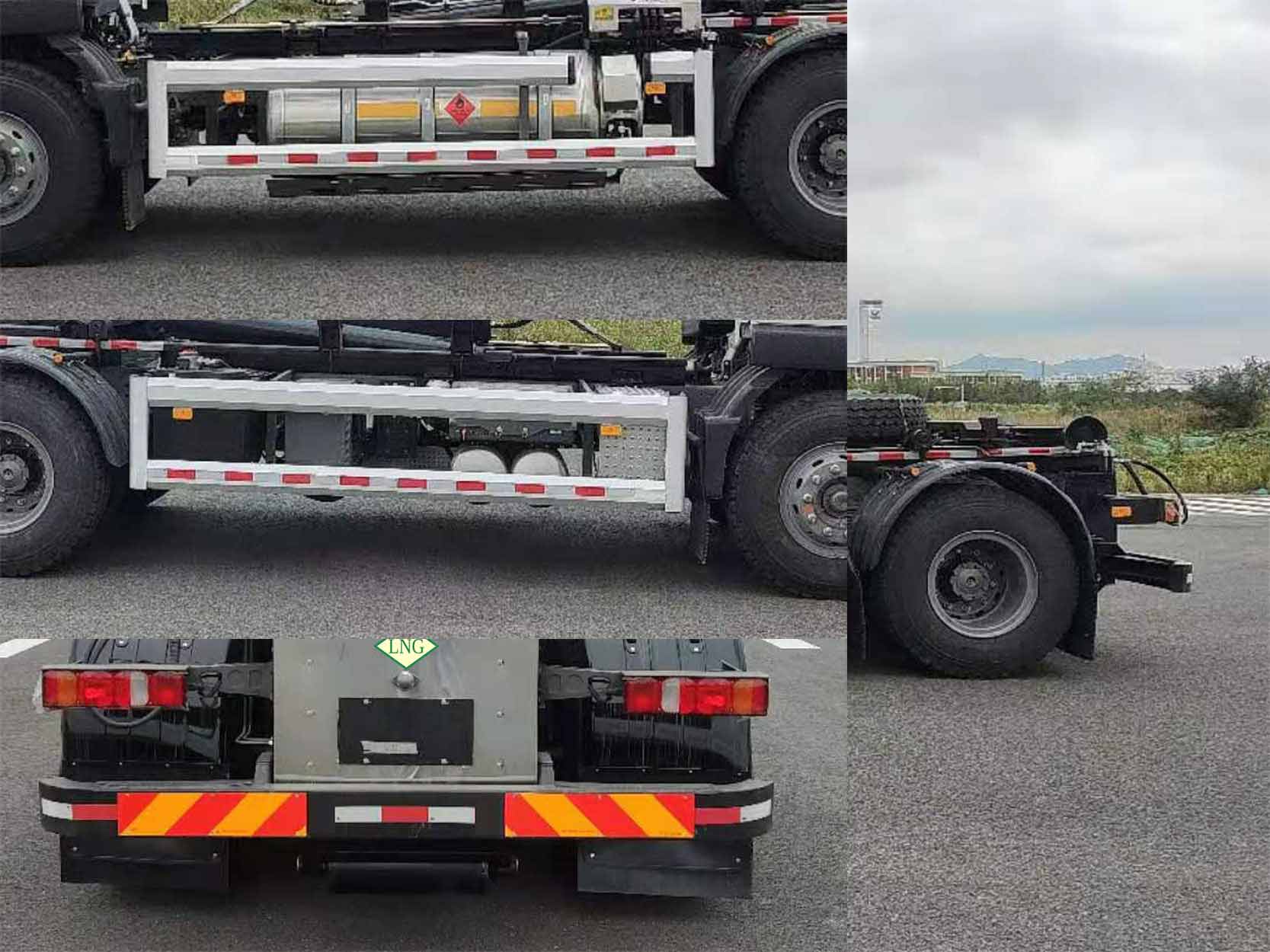 德志时代牌DZE5250ZXX车厢可卸式垃圾车公告图片