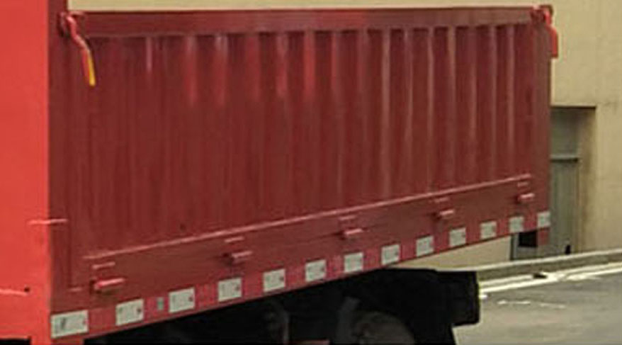 力海通牌HLH5111ZZDCDW6抓斗式垃圾車公告圖片