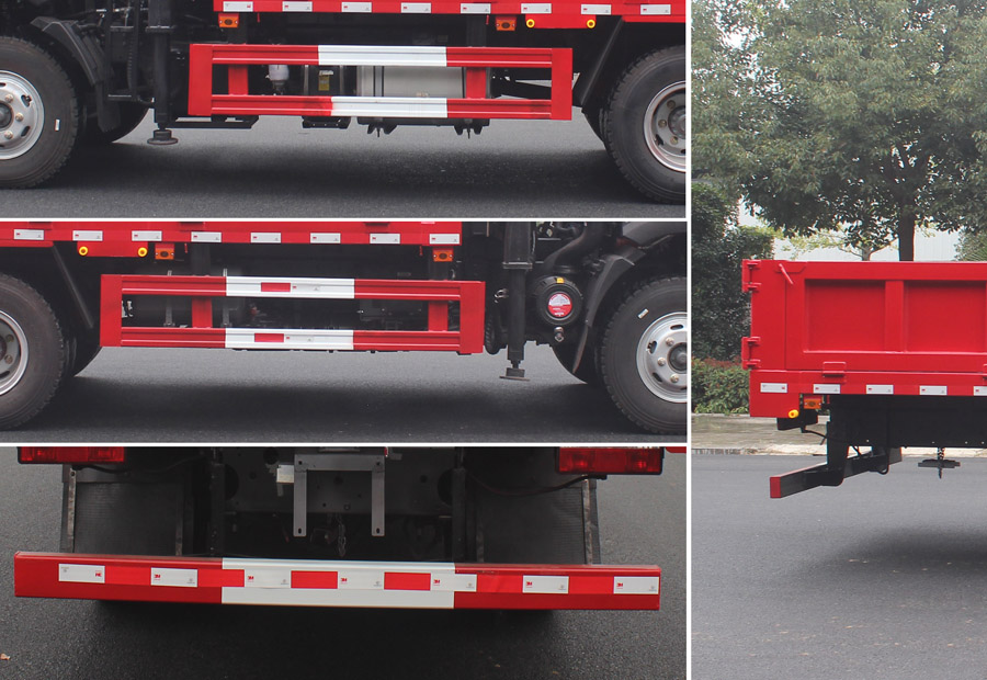 力海通牌HLH5111ZZDCDW6抓斗式垃圾車公告圖片